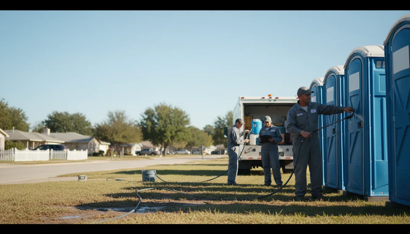 Long-Term Portable Toilet Rental in Kincaid, KS near me